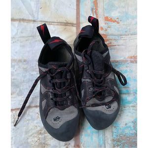 C Evolv Nighthawk Aigon Leather Climbing Shoes Size 7
